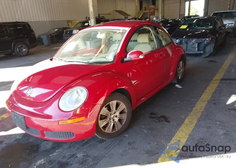 2009 Volkswagen New Beetle 2.5L из США, поврежденный, VIN 3VWPW31CX9M515389